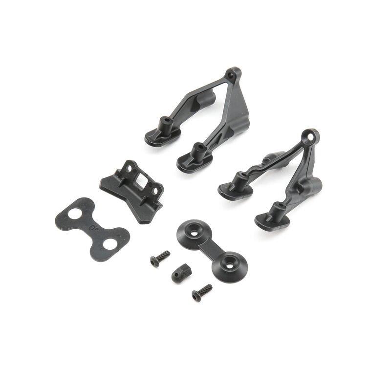 TLR Rear Wing Stay & Washers 22 4.0