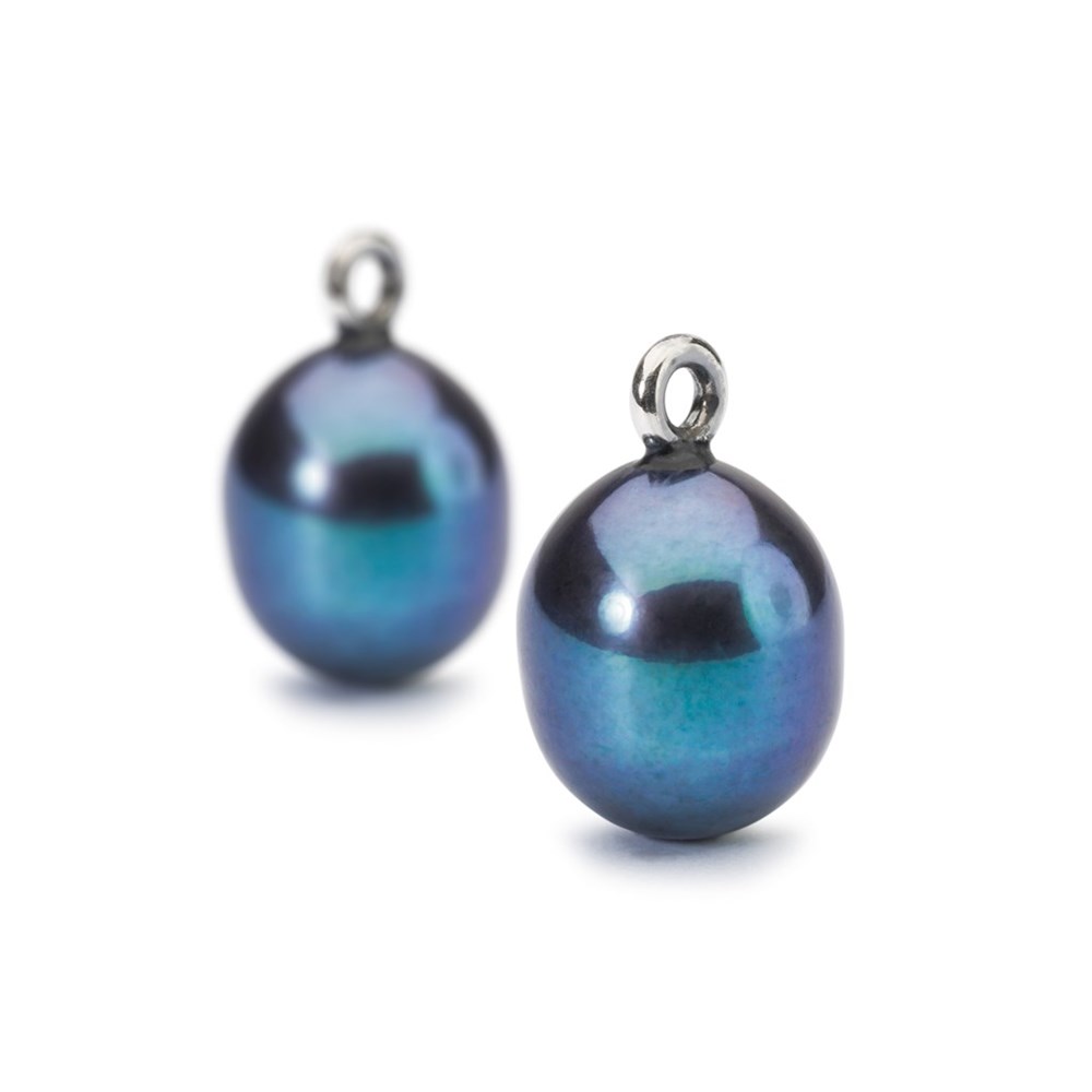 Trollbeads "Peacock Oval Earrings Pendants"