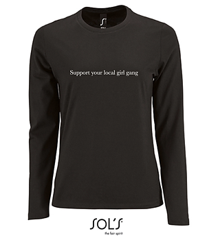 Långärmad T shirt - Girl gang