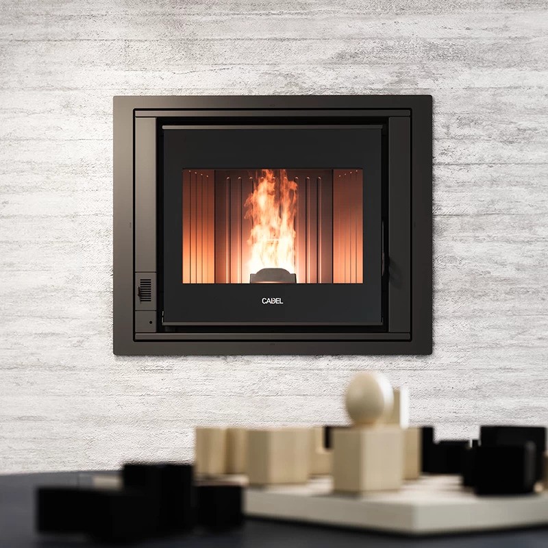 Pelletskamin insats CADEL Ponente 7 kW - 4