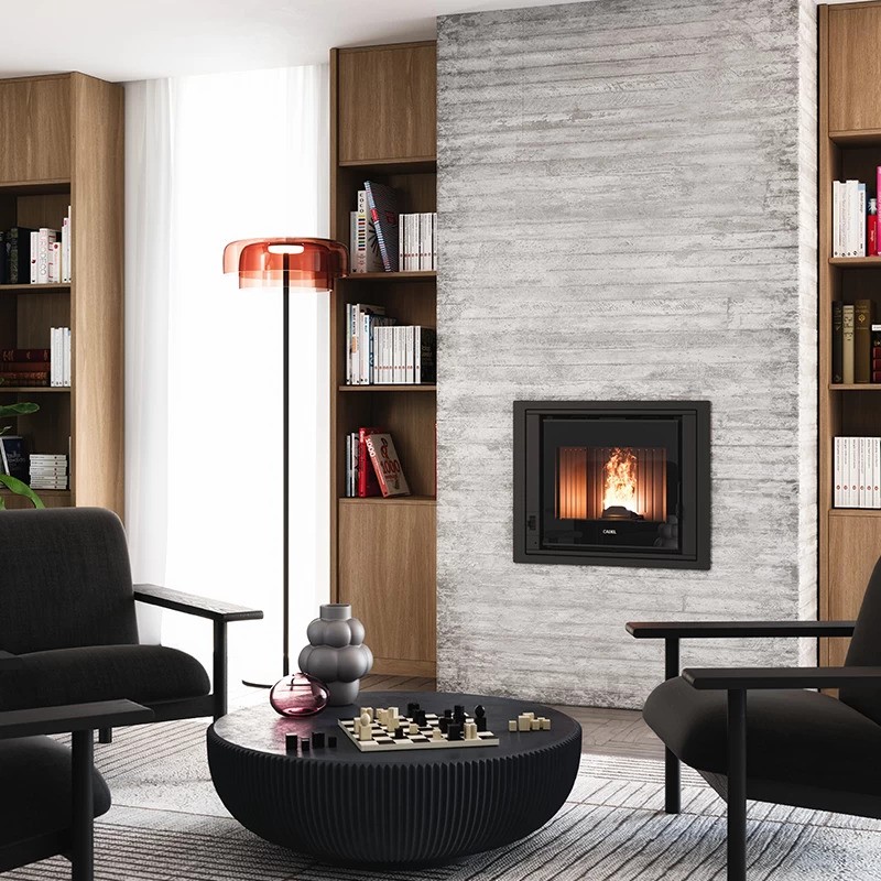 Pelletskamin insats CADEL Ponente 7 kW - 2