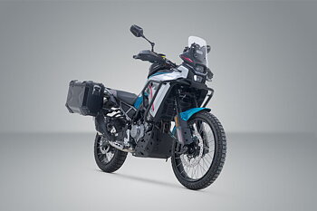 TRAX ADV aluminium case system. CFMoto 450MT CF400-8F