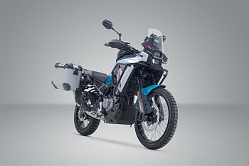 TRAX ADV aluminium case system. CFMoto 450MT CF400-8F