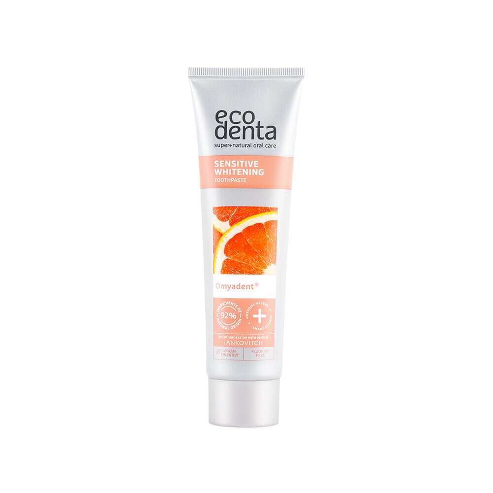 Sensitive Whitening Toothpaste With Omyadent® 100ml Ecodenta