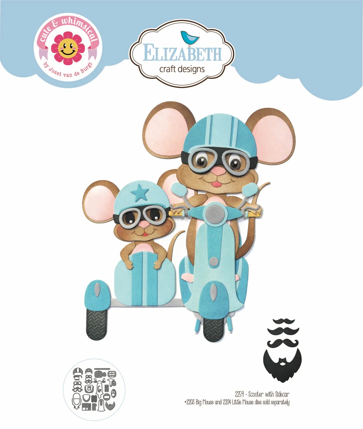 Elizabeth - Dies - Scooter with sidecar