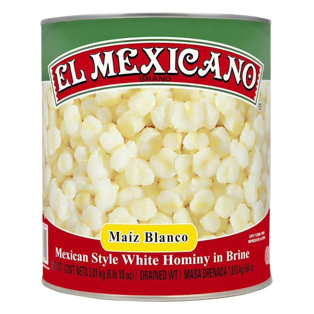 El Mexicano Pozole Maiz Blanco White Hominy in Brine (822 g)