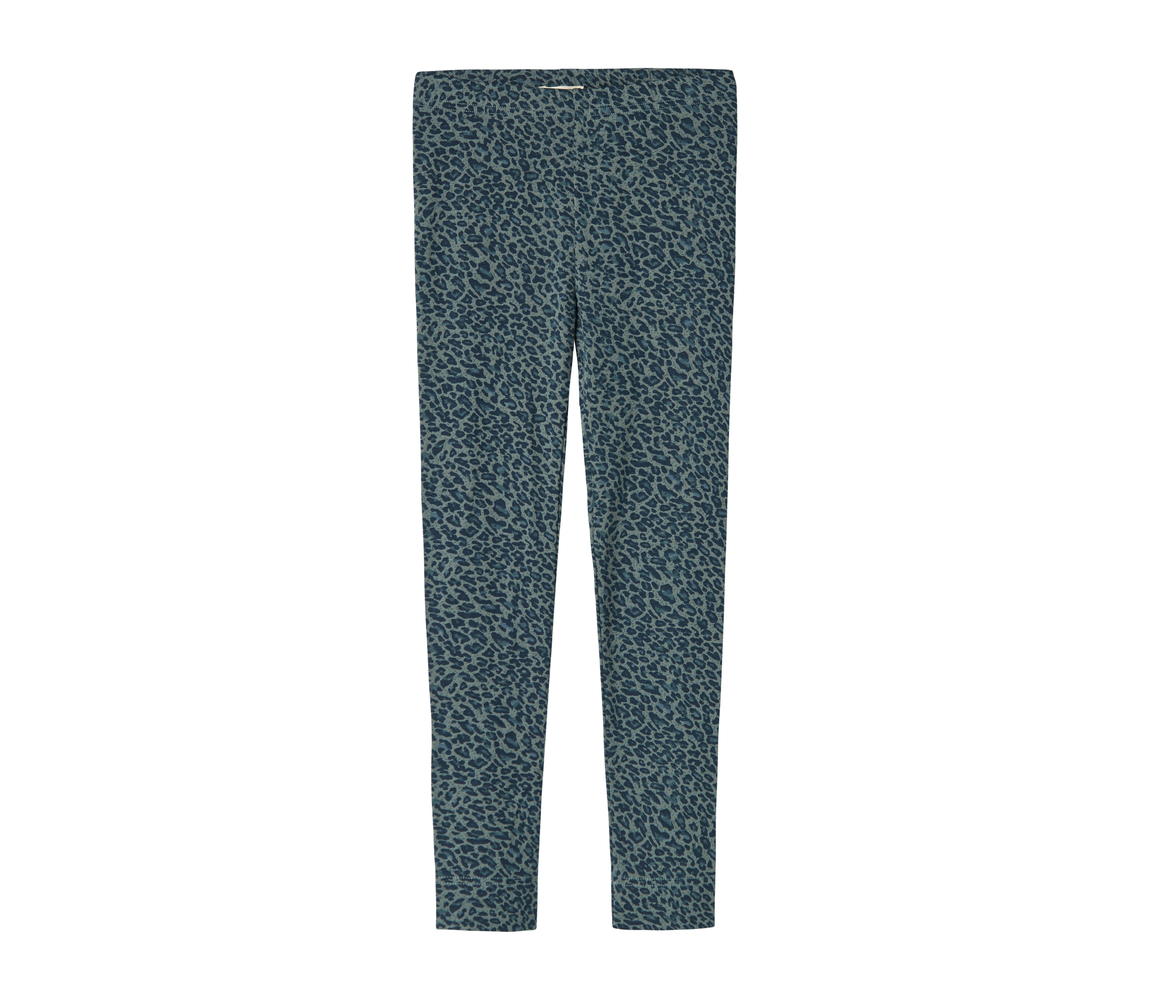 Leo Leg Leopard Dusty Green Leo