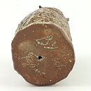 Bengt Wall (1960s) Brown Owl with Relief Decor 13 cm