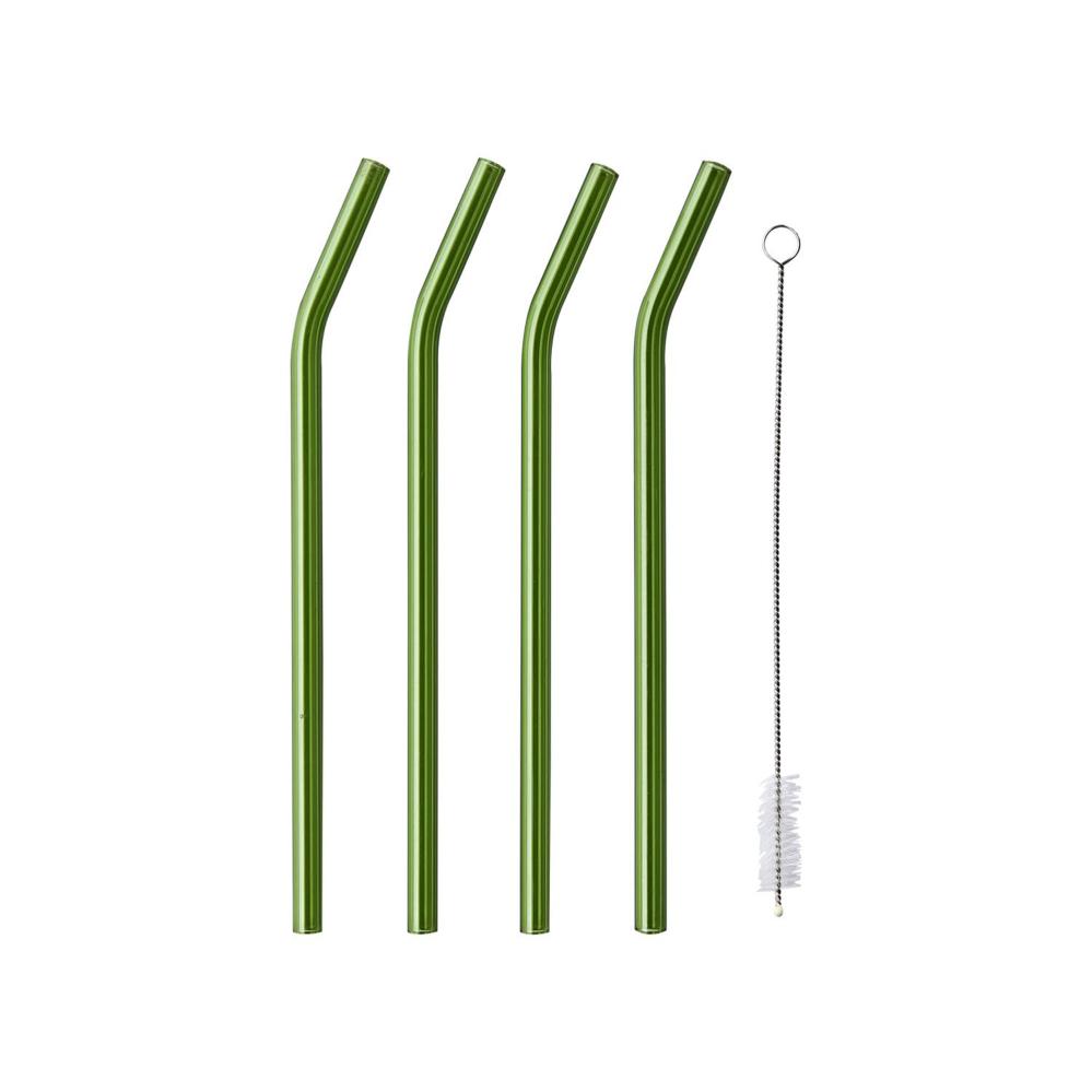 Sugrör, Cocktail 4-pack Grön - Affari of Sweden