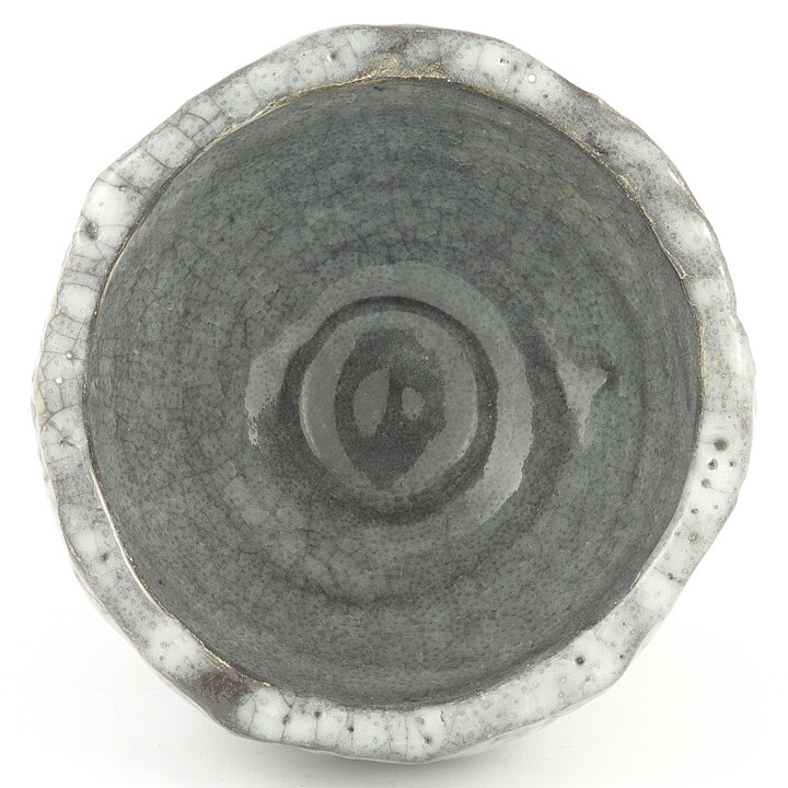 イサク・イサクソン  一点もの  白色のボウル  茶碗  (12cm)  2000年代  #7