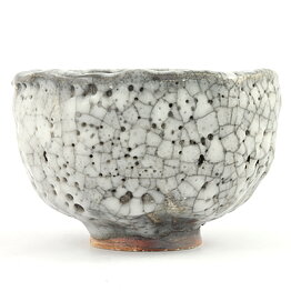 イサク・イサクソン  一点もの  白色のボウル  茶碗  (12cm)  2000年代  #7