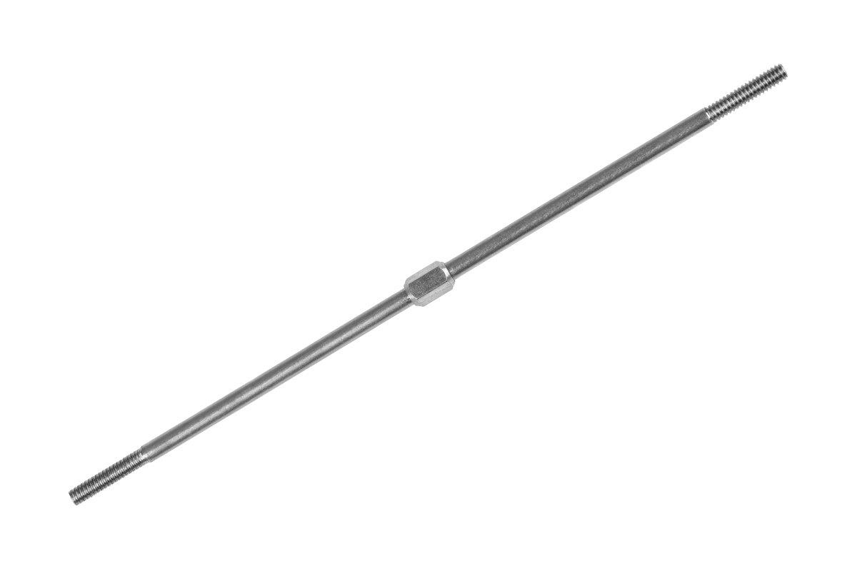 Pushrod with Hex, M3x125mm