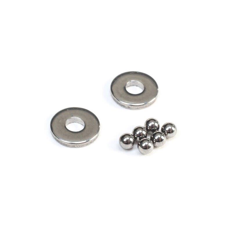 TLR Tungesten Carbide Thrust Balls & Washers: 22
