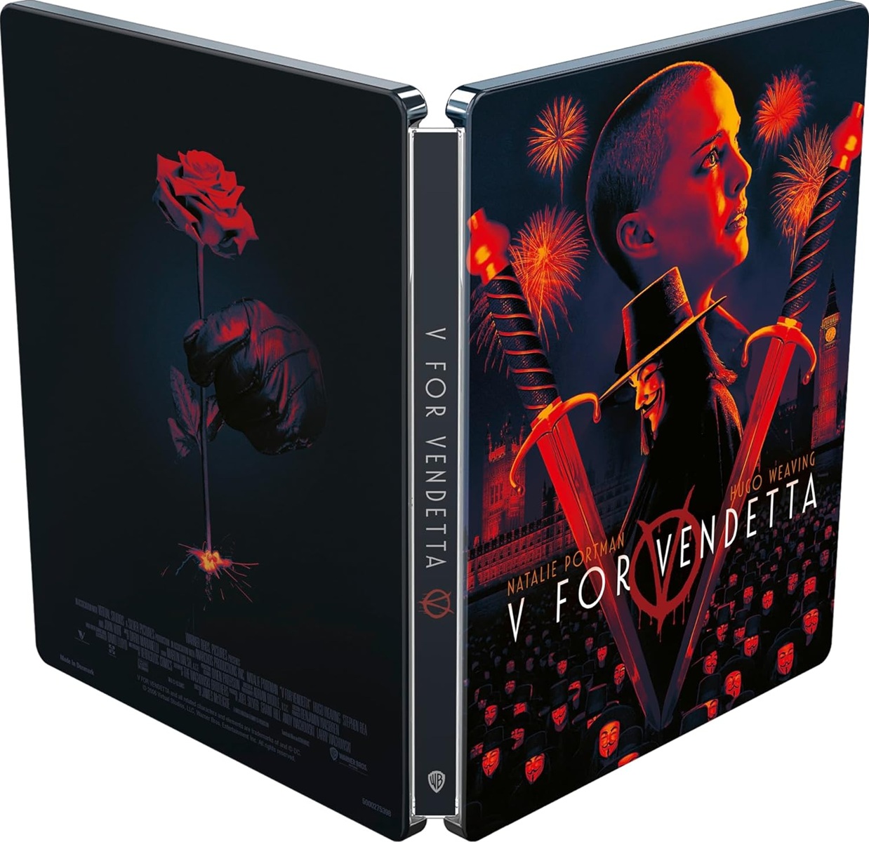 V För Vendetta (Steelbook) (4K Ultra HD + Blu-ray) - 3