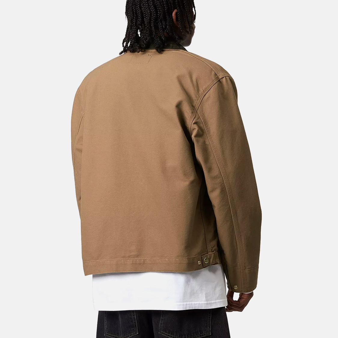 Carhartt WIP - Detroit Jacket (Summer) Rinsed Hamilton Brown/Tobacco - 3