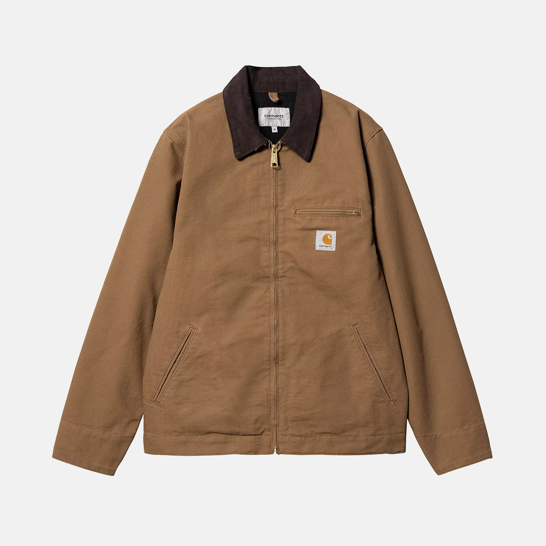 Carhartt WIP - Detroit Jacket (Summer) Rinsed Hamilton Brown/Tobacco - 5
