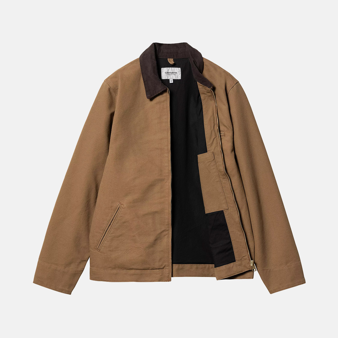 Carhartt WIP - Detroit Jacket (Summer) Rinsed Hamilton Brown/Tobacco - 6