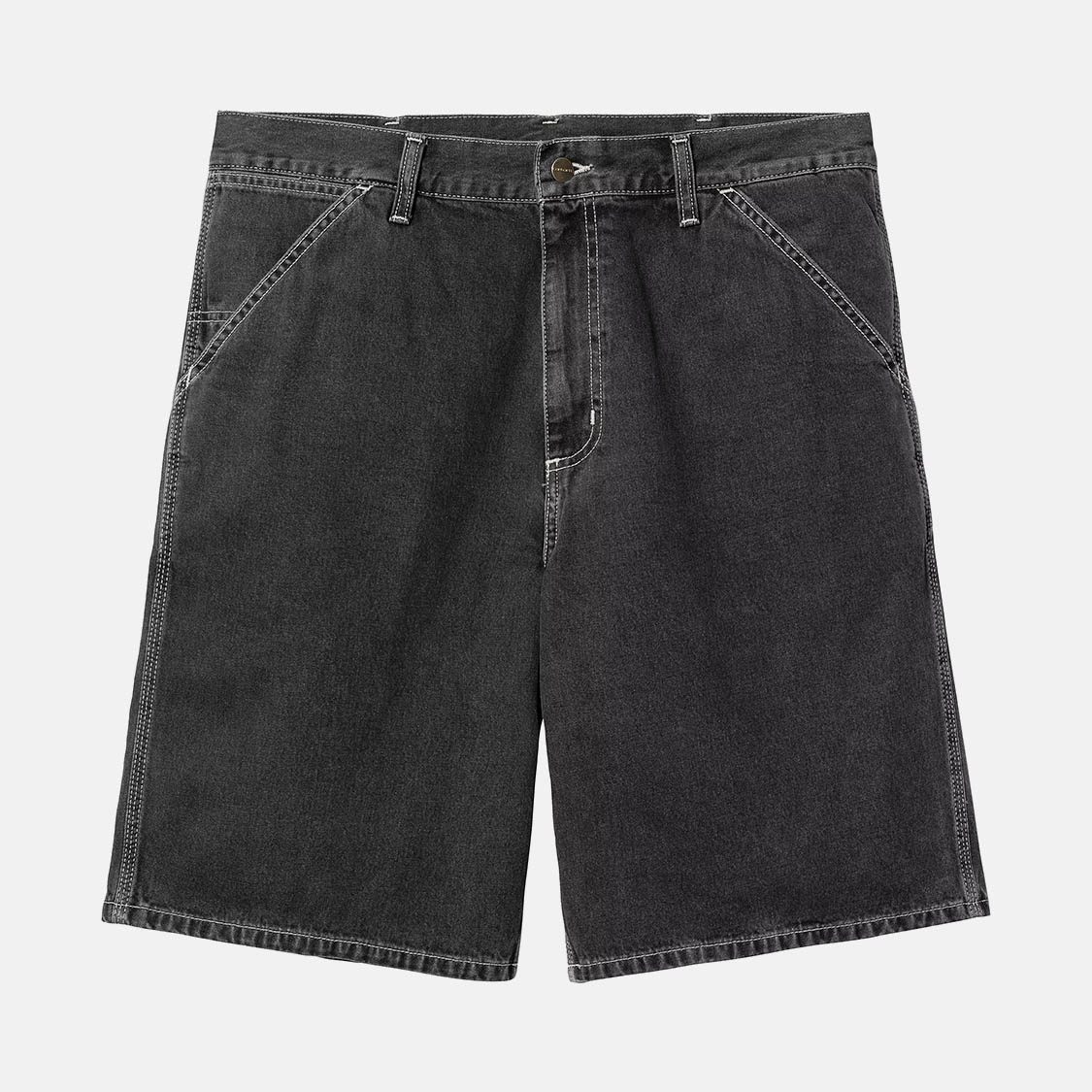 Carhartt WIP - Simple Short Heavy Stone Wash Black - 6