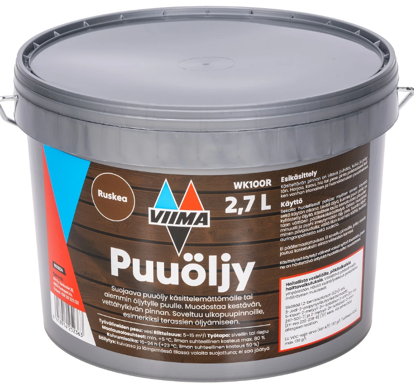 VIIMA Träolja Brun 2,7L