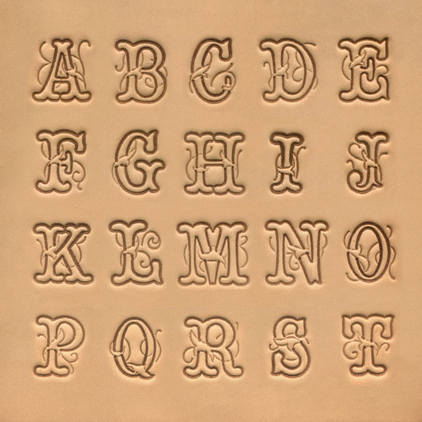Puns set Alfabet Script A-Z