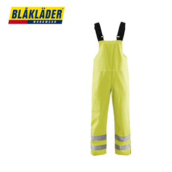 Regnhängslebyxa blåkläder 1386 Gul Kl3