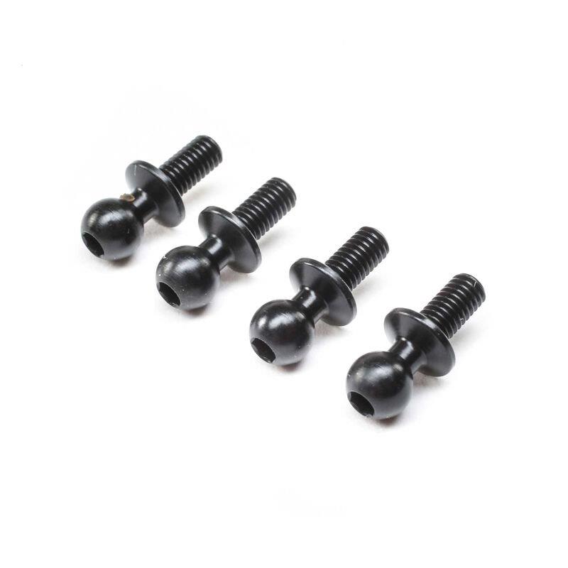 TLR Ball Stud, 4.8mm x 6mm (4): 22/22-4