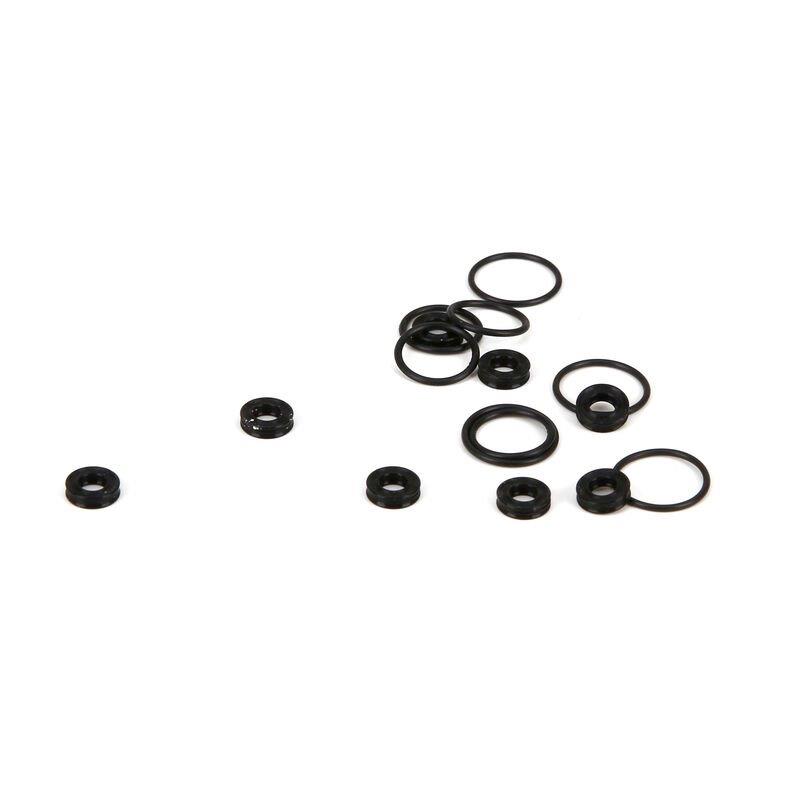 TLR Seal Set, X-Rings, Shock Cap O-Rings: All 22