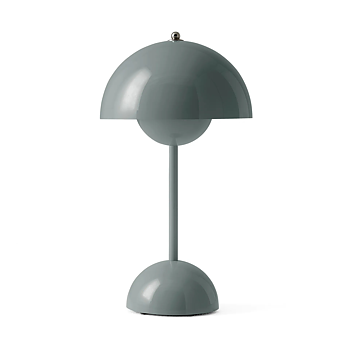 Flowerpot Portabel Bordslampa VP9 - Stone blue