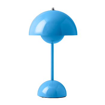 Flowerpot Portabel Bordslampa VP9 - Swim blue