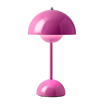 Flowerpot Portabel Bordslampa VP9 - Tangy pink