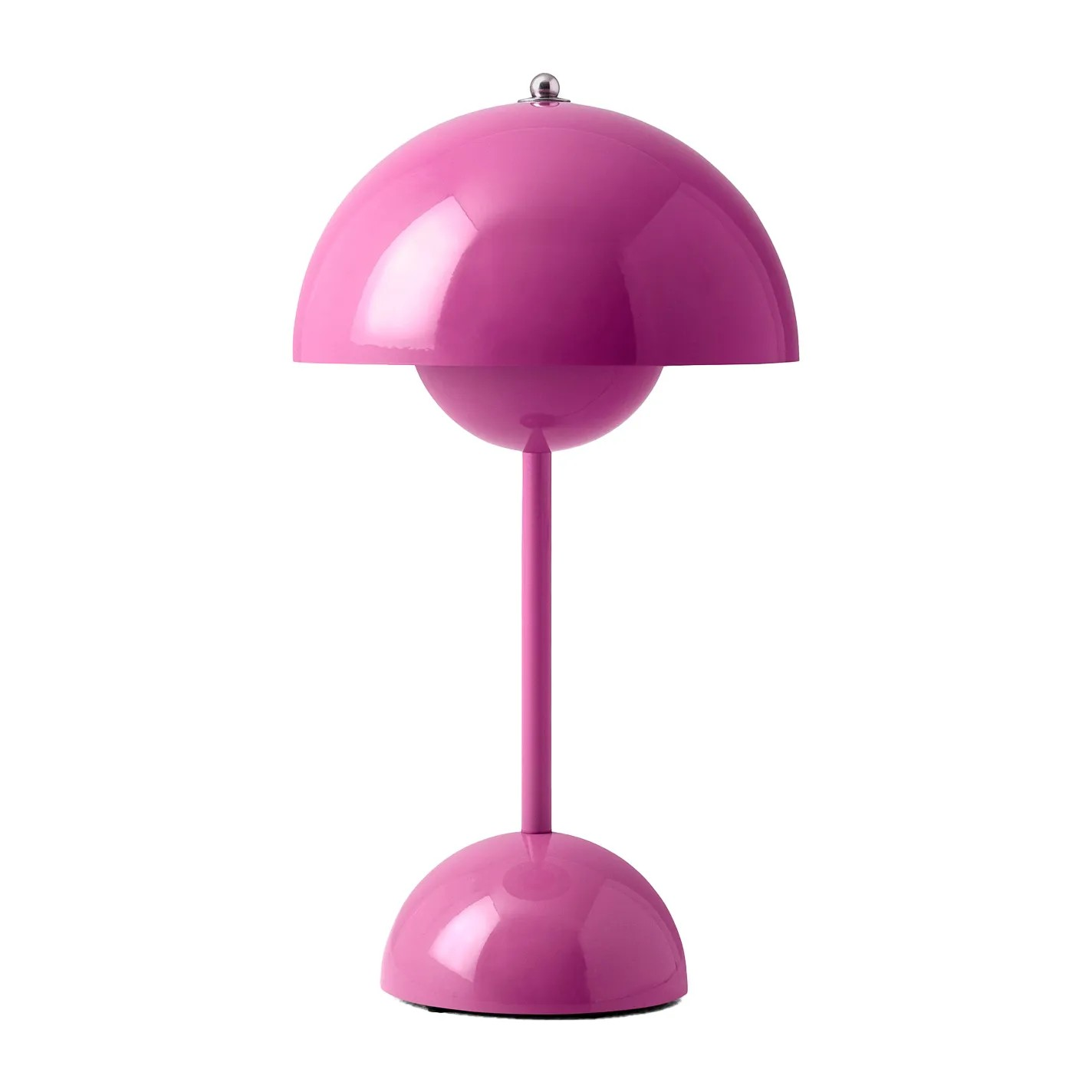 Flowerpot Portabel Bordslampa VP9 - Tangy pink