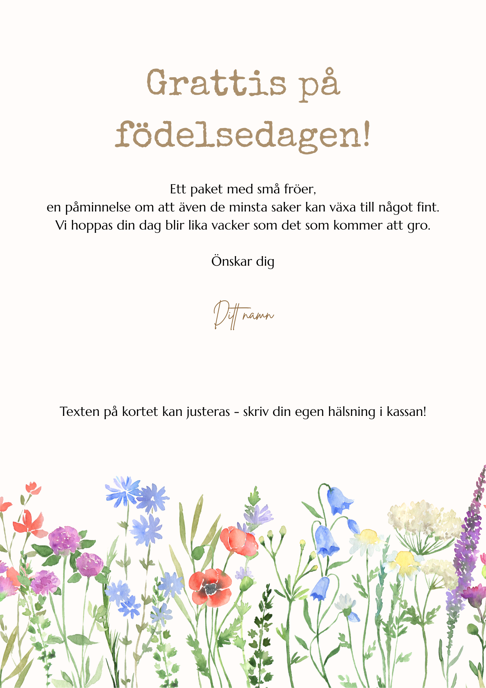 Gratulationskort för alla tillfällen – Personliga och med omtanke