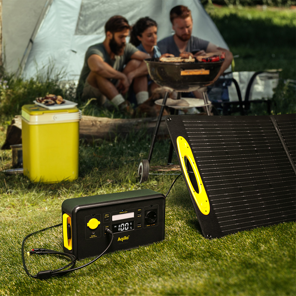 Aqiila Sunbird P100 faltbares Solarmodul | 100W  - 4