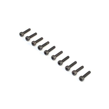TLR Cap Head Screws, M2.5 x 10mm (10)