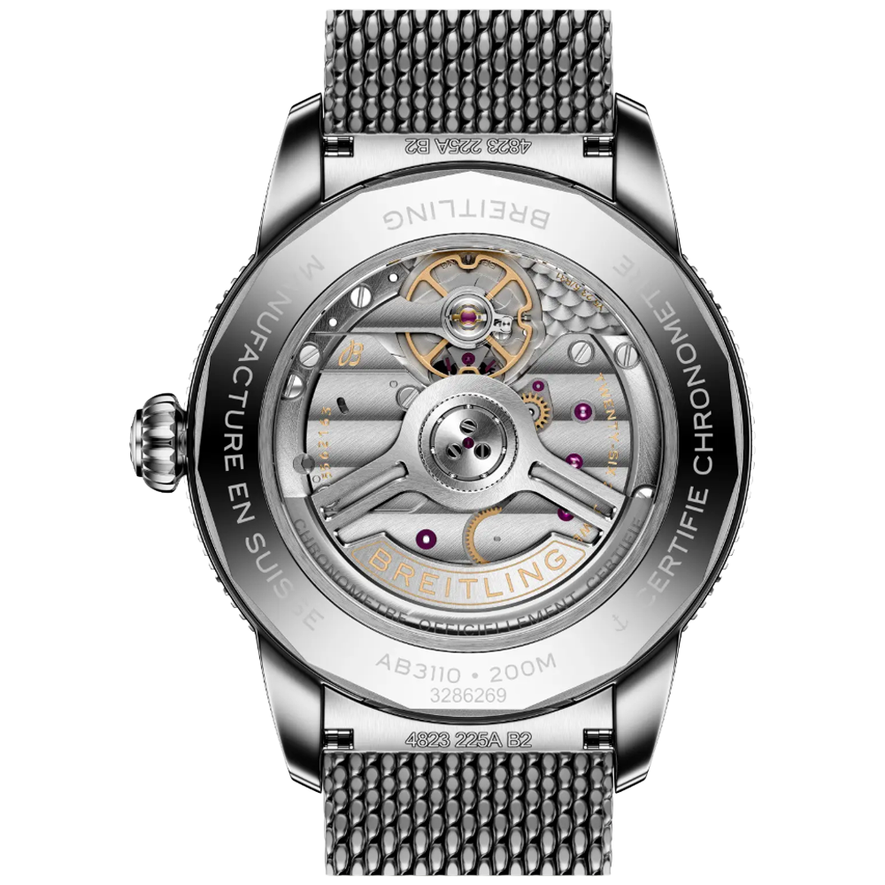 Breitling AB3110241B1A1 Superocean Heritage Automatic B31 40 svart baksida