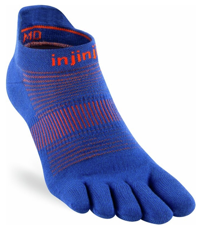 Injinji Run Lightweight No-Show Sapphire