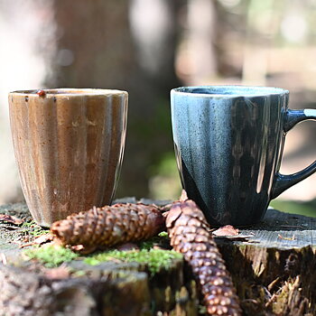 Mugg Joy - Petrol - H 8,5 cm
