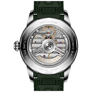 Breitling AB3110361L1S1 Superocean Heritage Automatic B31 40 grön baksida