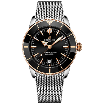 Breitling UB3111241B1A1 Superocean Heritage Automatic B31 42 svart stål och 18 k rött guld