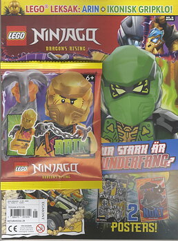 LEGO Ninjago nr 5 2025, Arin + ikonisk gripklo!