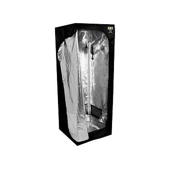 Black Box Silver V2 40 × 40 × 140 cm – Kompakt odlingstält i proffskvalitet