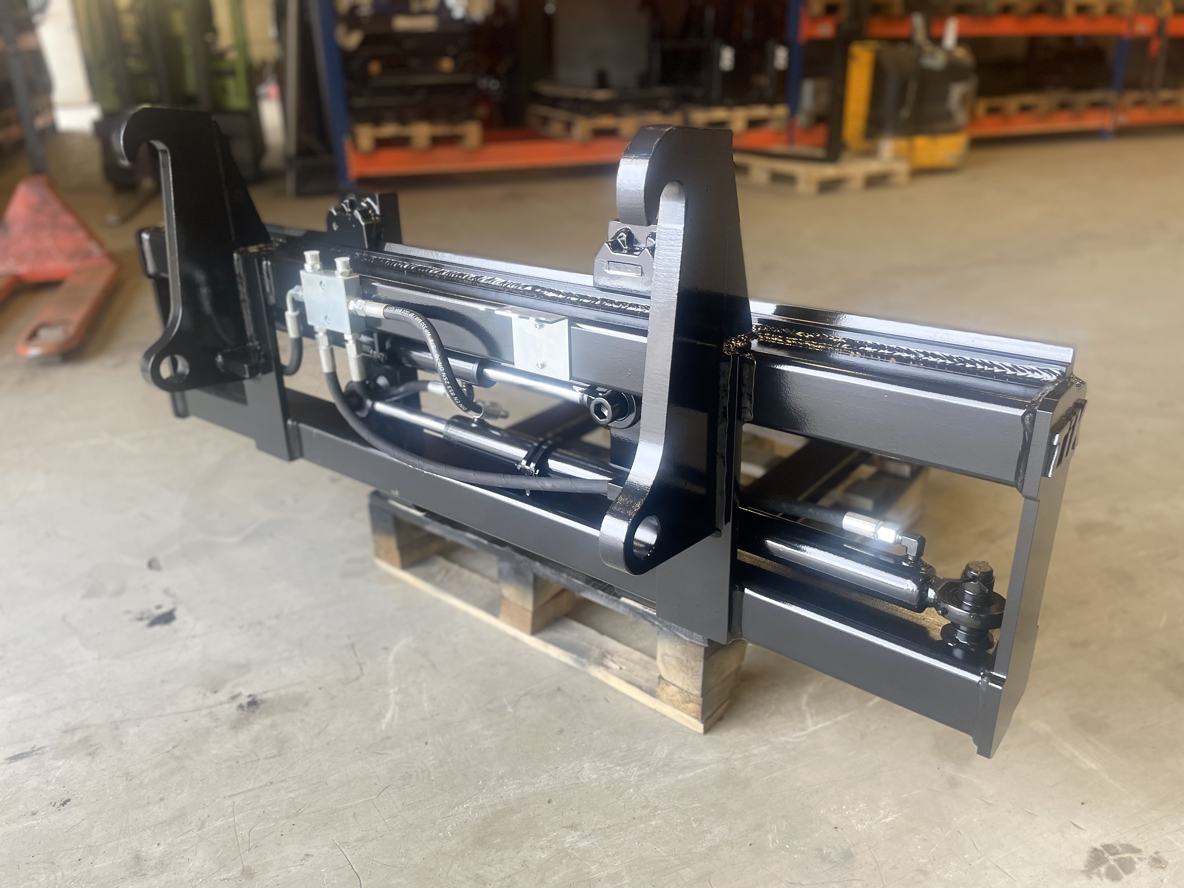 Pallgafflar 2,5 ton med hydraulisk gaffelspridning - 3