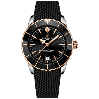 Breitling UB3111241B1S1 Superocean Heritage Automatic B31 42 svart stål och 18 k rött guld
