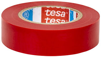 Isoleringstejp 53988 10m/15mm Röd Tesa