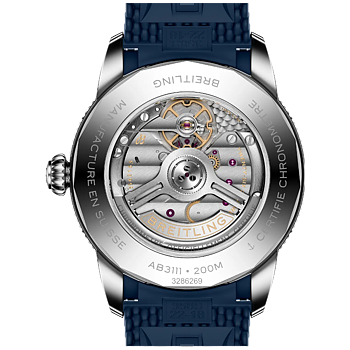 Breitling AB3111161C1S1 Superocean Heritage Automatic B31 42 blå baksida