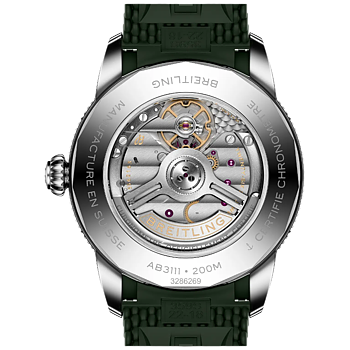 Breitling AB3111361L1S1 Superocean Heritage Automatic B31 42 grön baksida