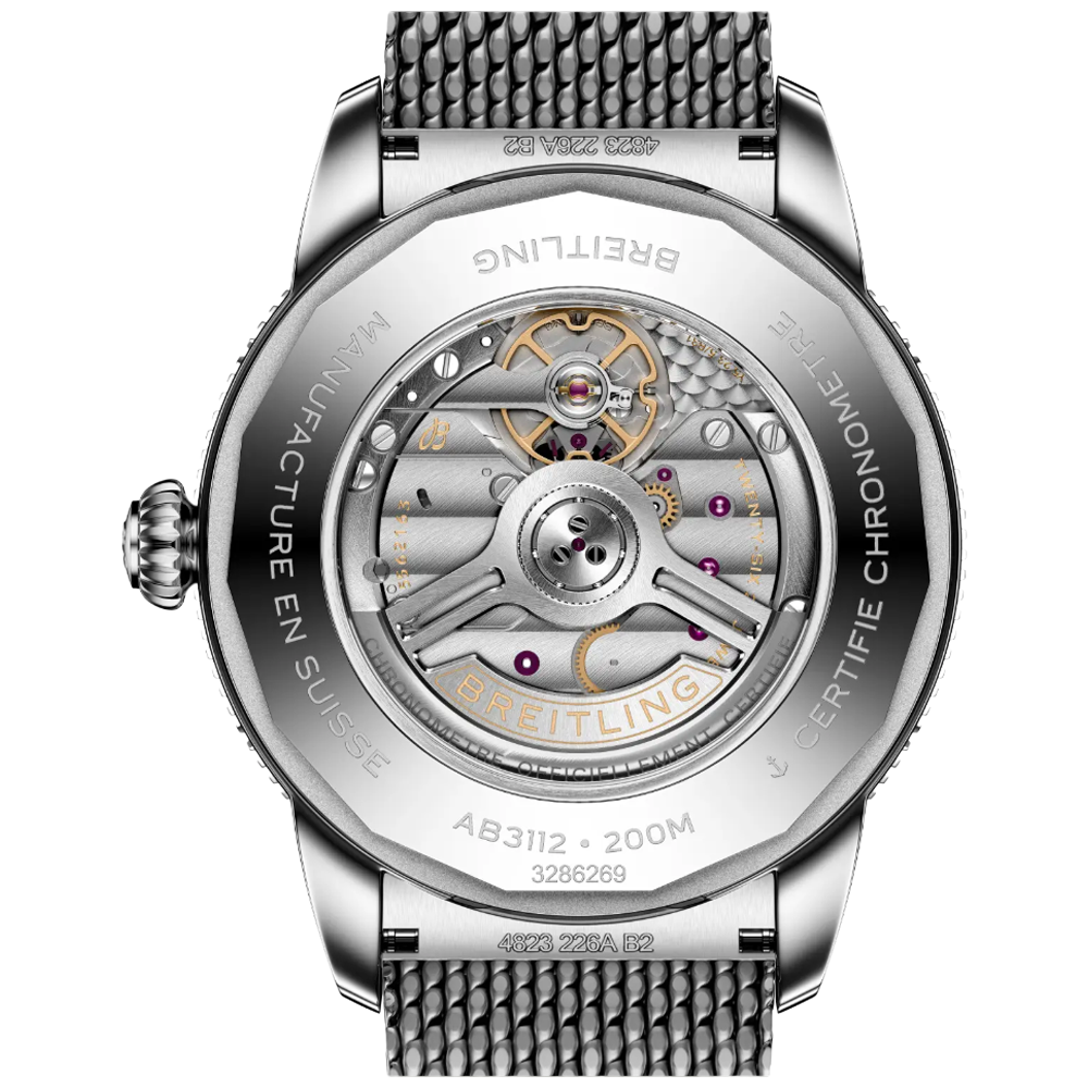 Breitling AB3112241B1A1 Superocean Heritage Automatic B31 44 svart  baksida