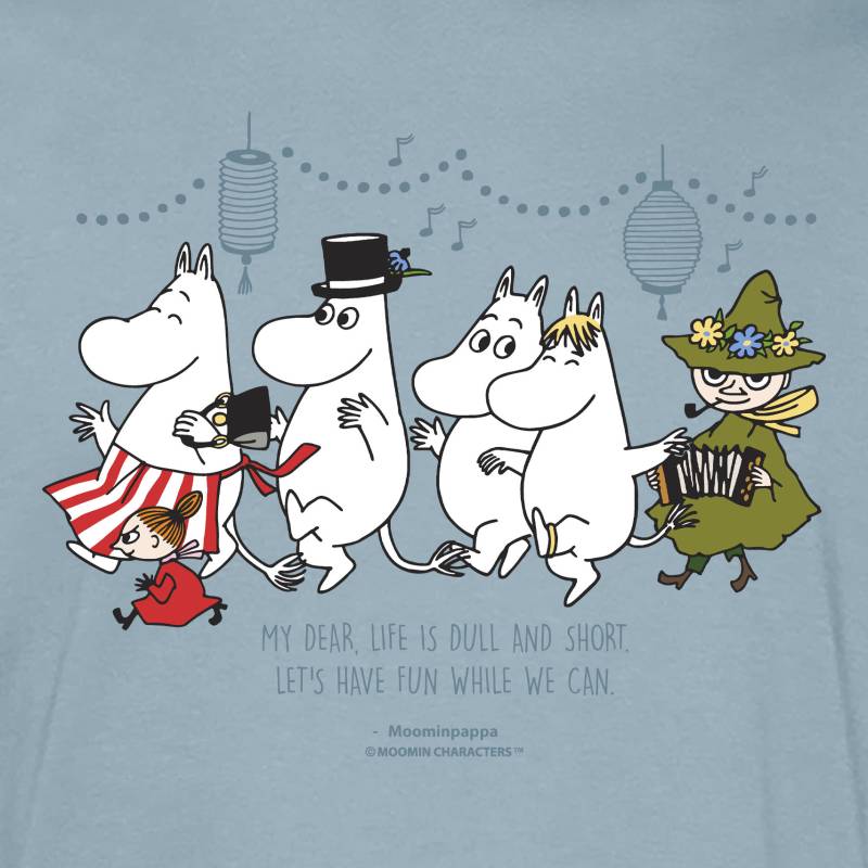 Moomin Quote T-shirt - Moomin 80 - Life is dull (Adult sizes) - 2