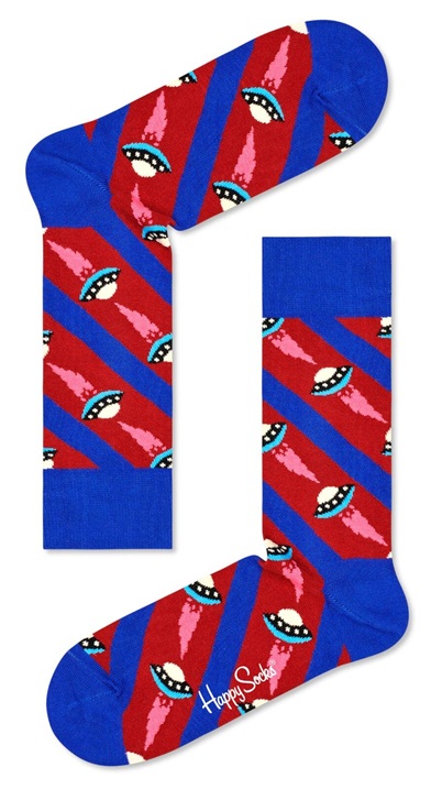 4- Pack Happy Socks Navy Socks Gift Set - 3