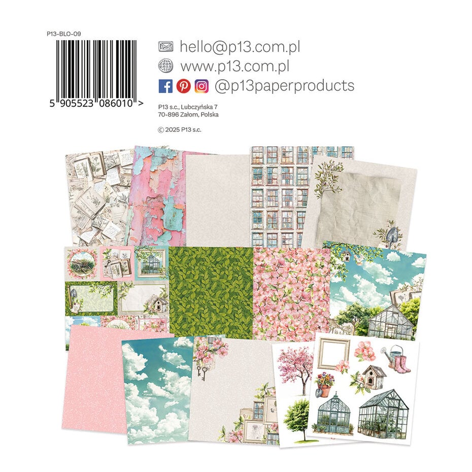 Breathe and Bloom 6x6 Inch Paper Pad  - 2